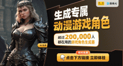 一键生AI逛戏脚色